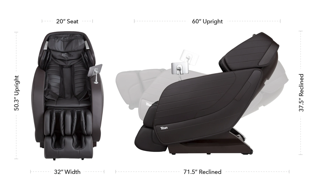 Titan Jupiter LE Premium Full Body Massage Chair with Voice Control - Senior.com Massage Chairs