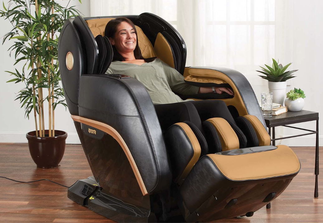 Kyota Kokoro M888 Massage Chair with Intelligent Voice Command System - Senior.com Massage Chairs