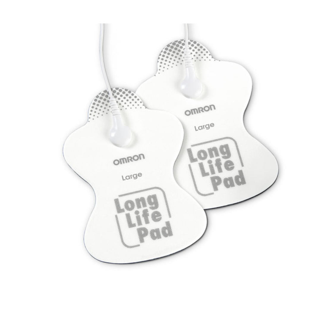Omron Long Life Pads for TENS Units - Sold as a Pair - Senior.com TENS Units
