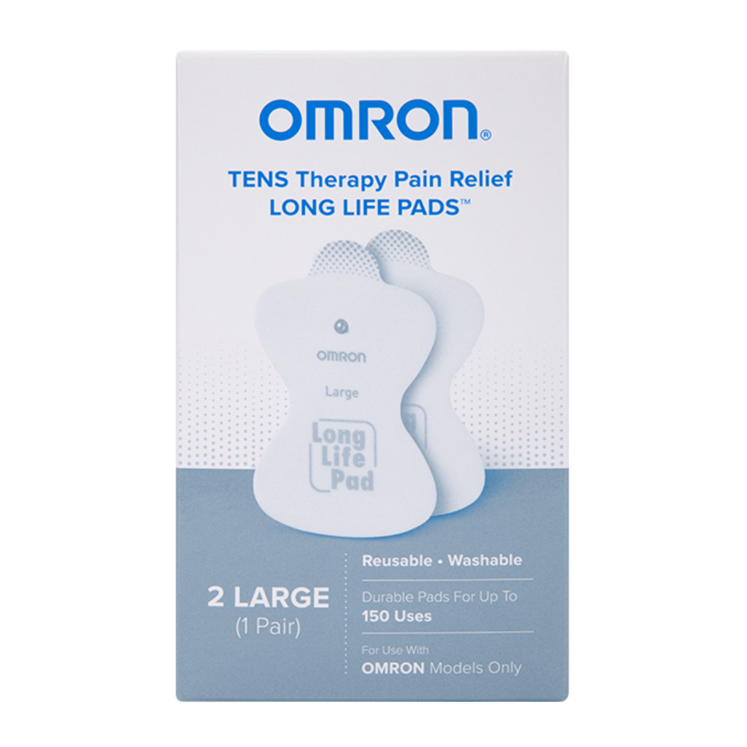 4 Omron Electrotherapy Long Life Replacement Pads PMLLPad
