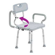 Drive Medical PreserveTech™ 360° Swivel Bath Chair For Safe Transfer - Senior.com Shower Chairs