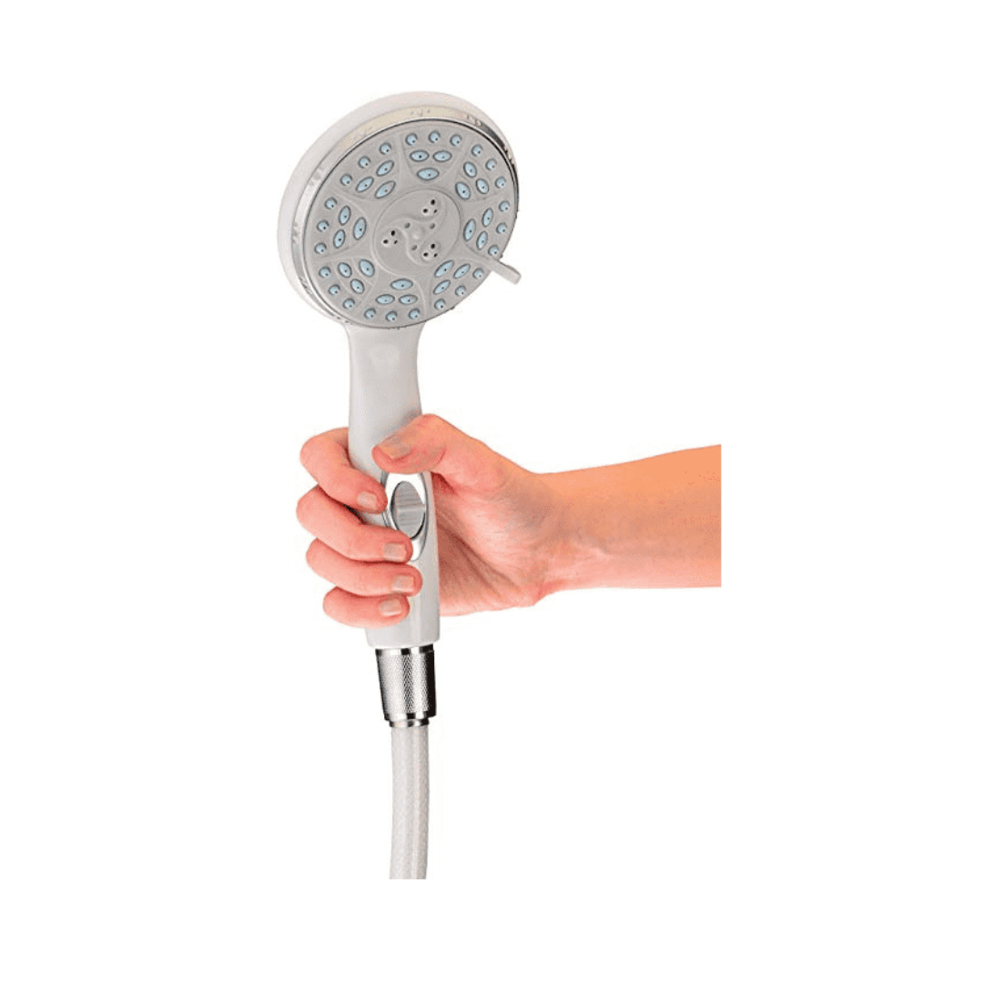 Nova Medical 5 Function Deluxe Hand Held Shower Head - Senior.com Shower Heads