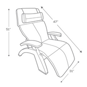 Human Touch Perfect Chair PC-420 Manual Zero Gravity Recliners - Senior.com Recliners