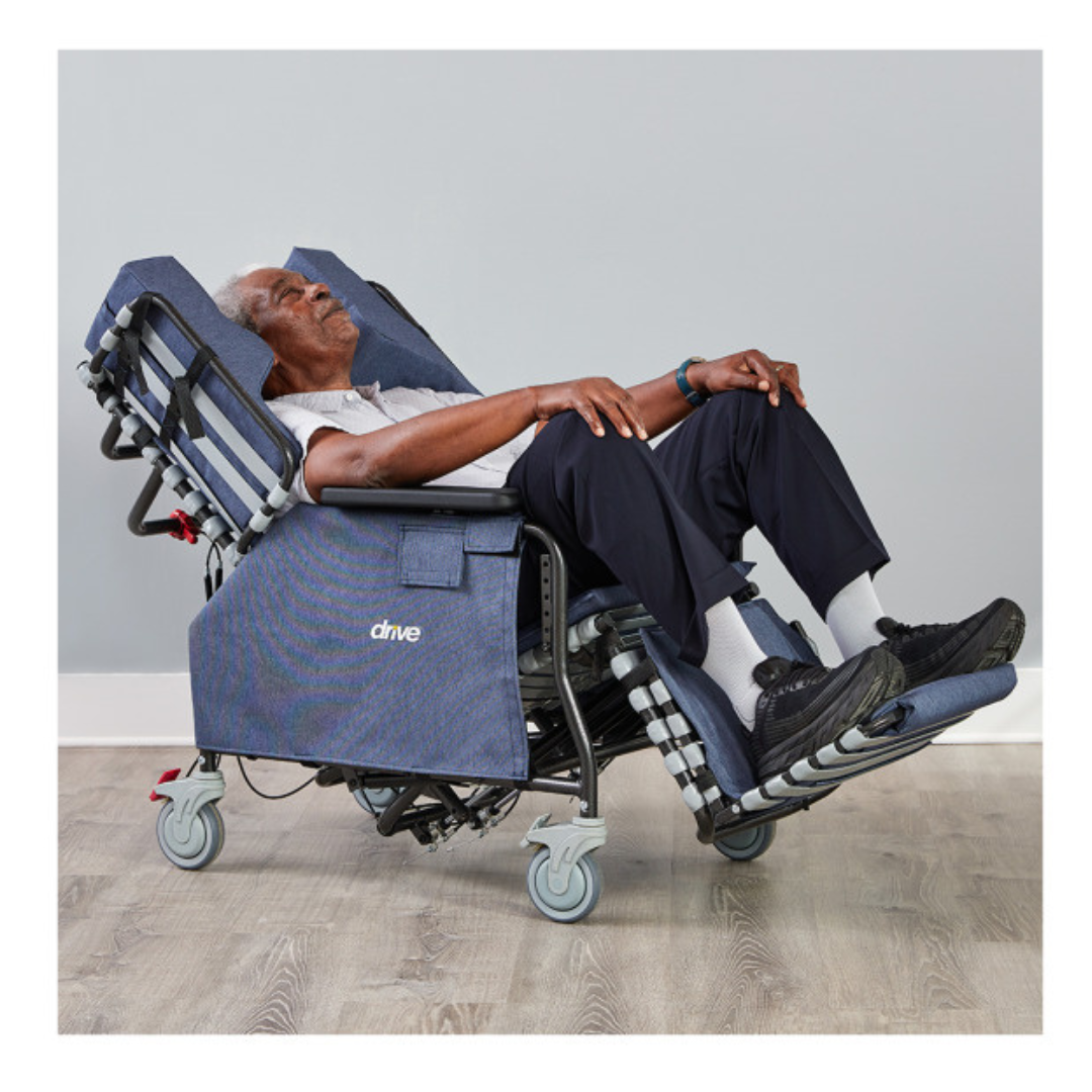Drive Medical Rose Comfort Max Tilt & Recline Chair with Casters - Senior.com Wheelchairs