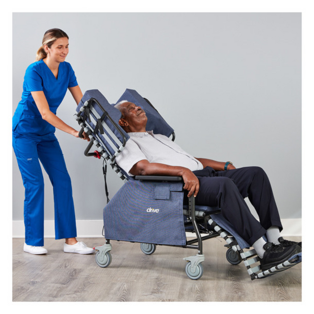 Drive Medical Rose Comfort Max Tilt & Recline Chair with Casters