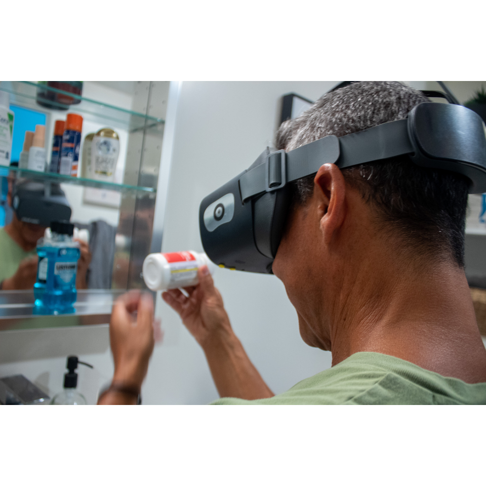 Vision Buddy TV Vision Aid with V3 Headset, TV Hub & Computer Link