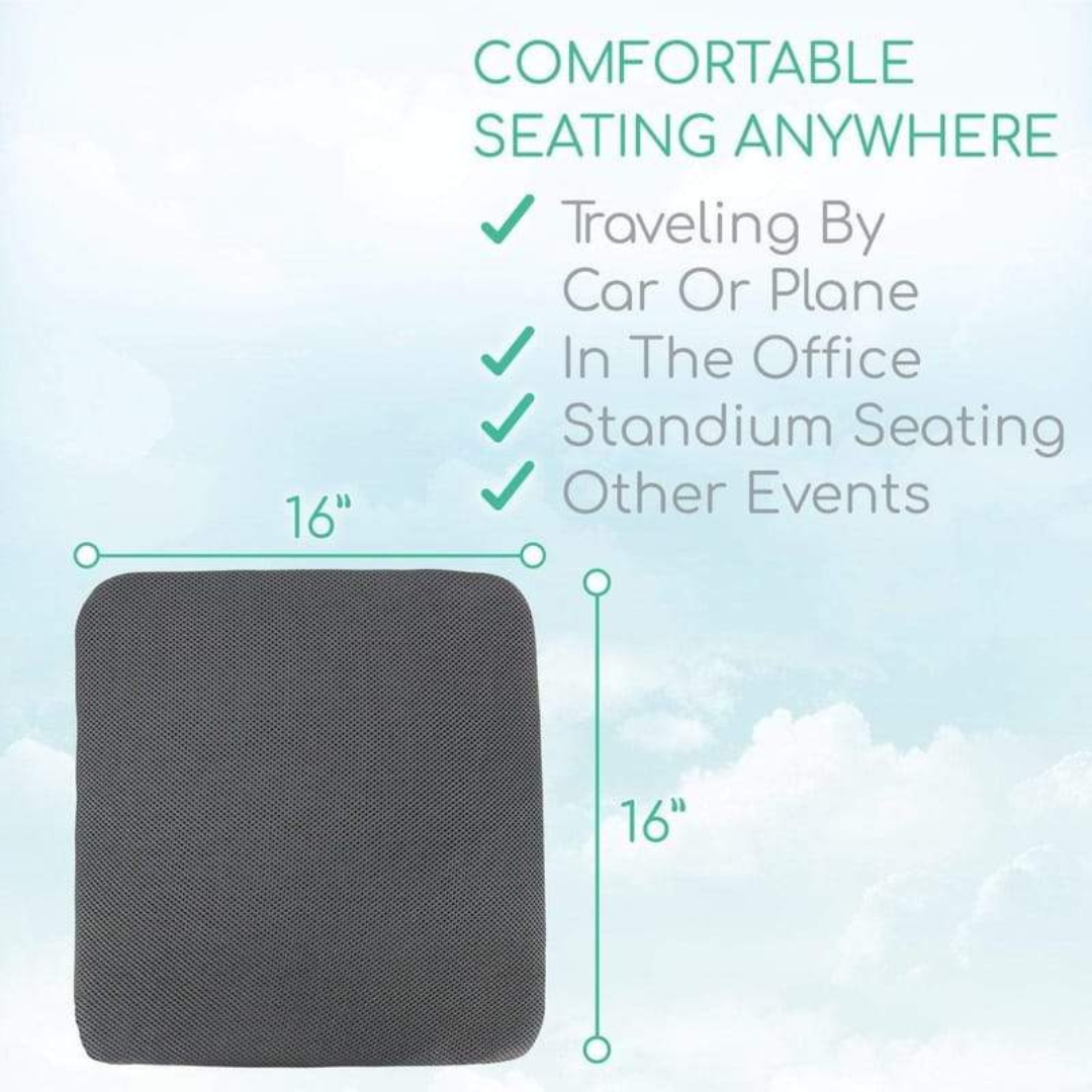 Vive Health Honeycomb Gel Seat Cushion with Removable Cover - Senior.com Cushions