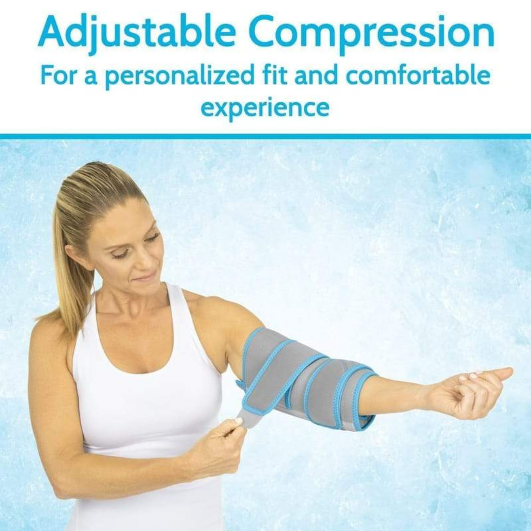 Vive Health Elbow Ice Wrap - Hot & Cold Therapy Wrap - Senior.com Ice Packs