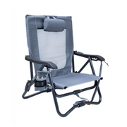 GCI Outdoor Bi-Fold Slim Event Chair with 4 Recline Positions - Senior.com Outdoor Chairs