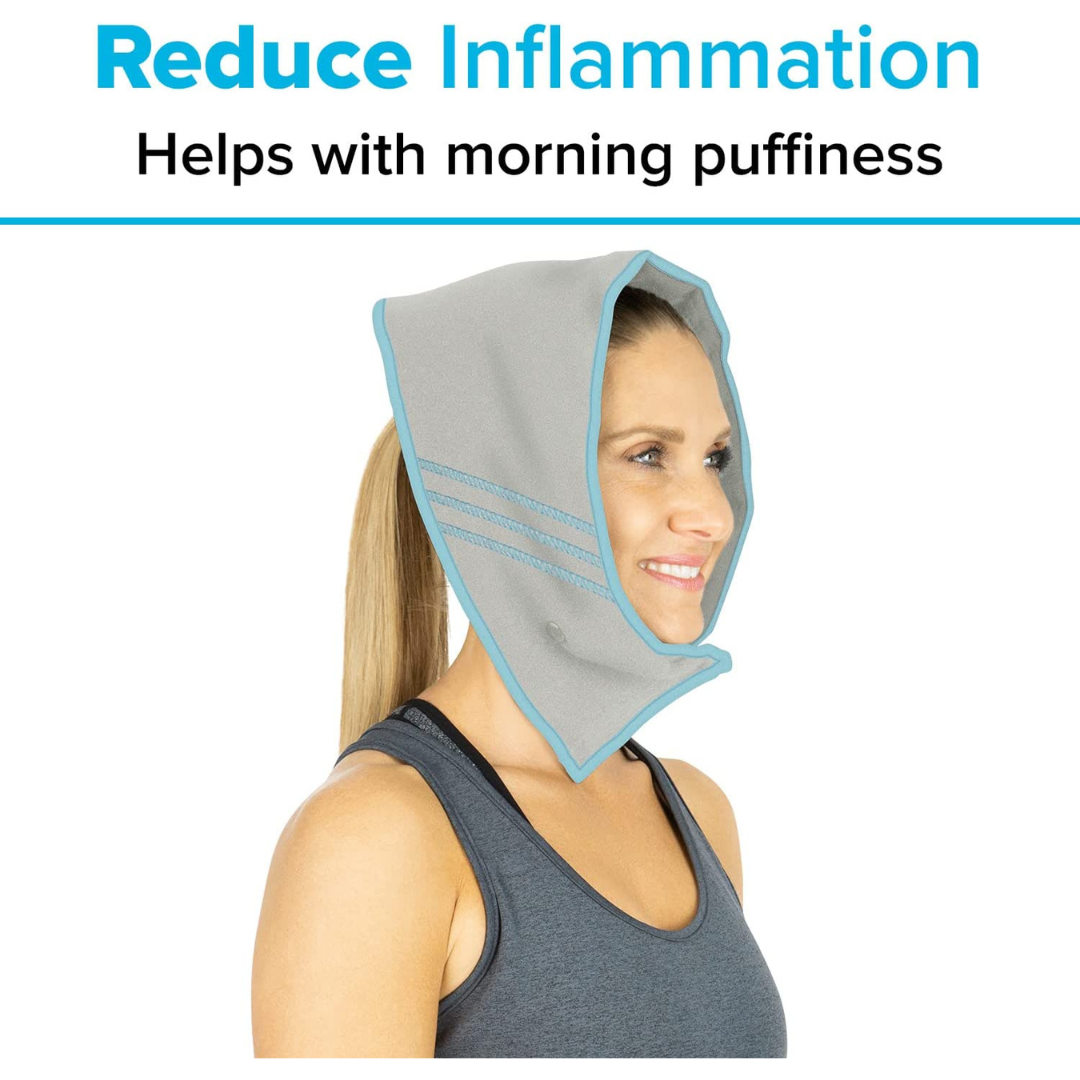 Vive Health Hot & Cold Migraine Relief Head Wrap - Headache Relief Wrap - Senior.com Ice Packs