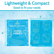 Vive Health Arctic Flex Single-Use Disposable Ice Packs - Pack of 24 - Senior.com Ice Packs