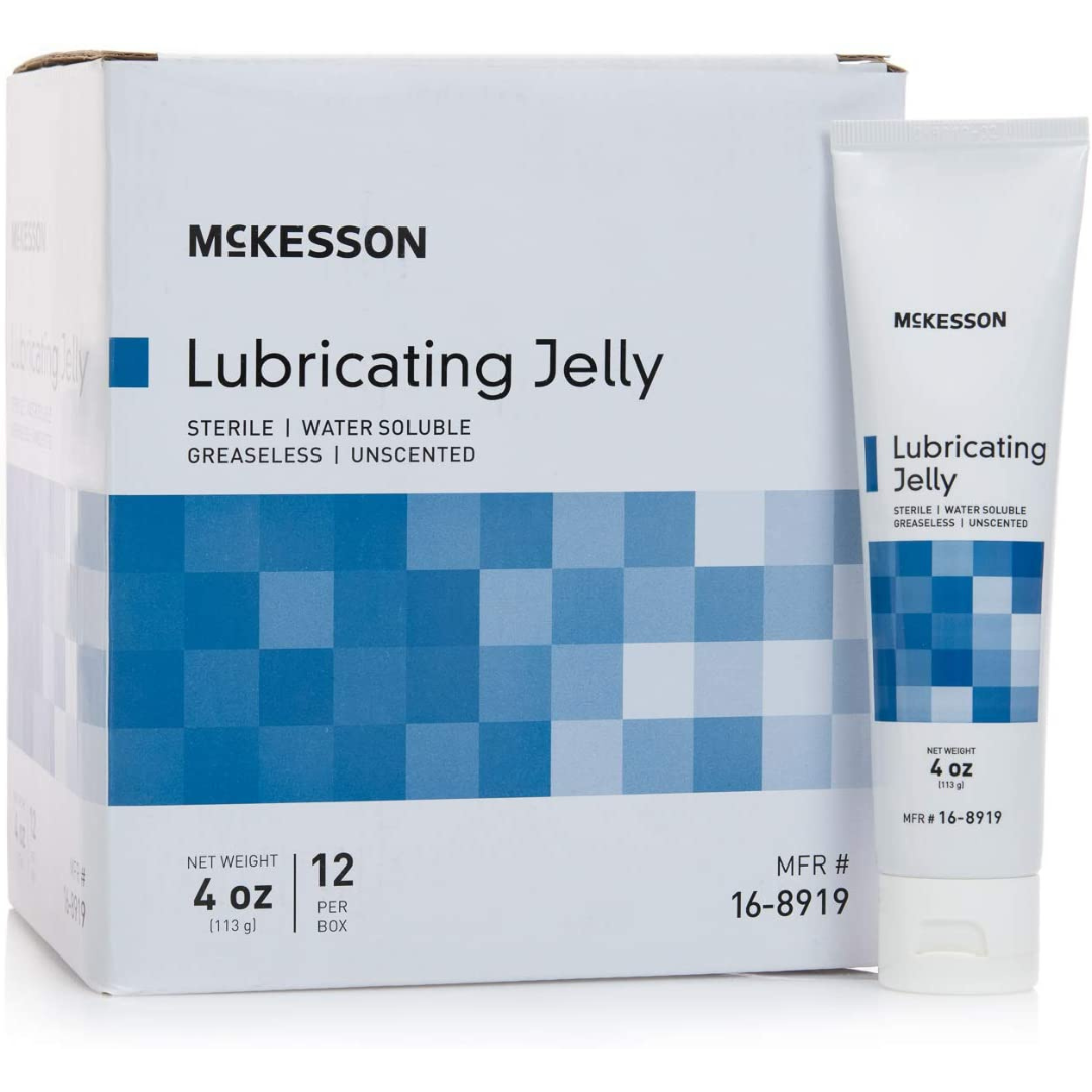 McKesson Lubricating Jelly Sterile 4 oz. Tubes - Senior.com Lubricating Jelly