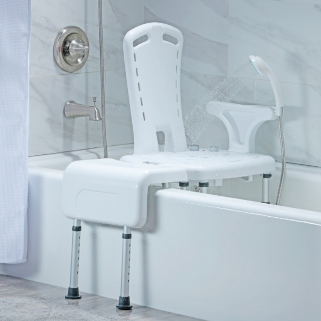 Drive Medical PreserveTech™ Aquachair Bathing System with Bidet - Senior.com Shower Chairs