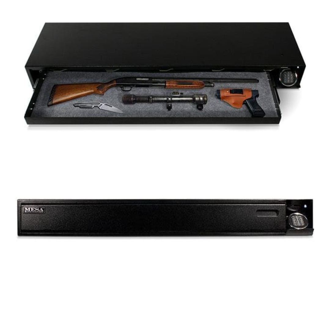 Mesa Safes Under-Bed Electronic Gun Safe - Holds Multiple Guns - Senior.com Gun Safes