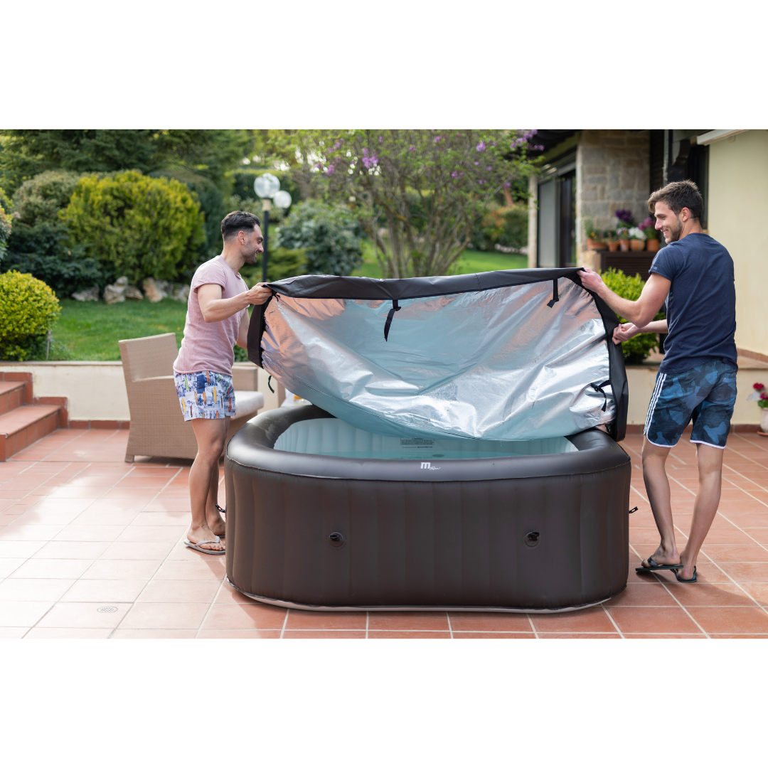 Mspa Vito Inflatable Hot Tub & Spa with 132 Jets - 6 Person - Senior.com Hot Tubs & Jacuzzis