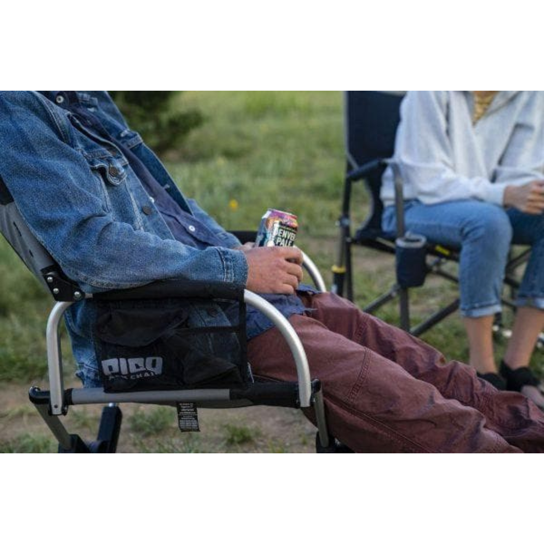 GCI Outdoor PICO Arm Chair - Folds To 1/16th It's Size For Easy Carrying - Senior.com Outdoor Chairs