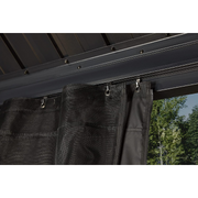 Sojag Outdoor Skylight Hardtop Gazebo Outdoor Sun Shelter - 10' x 12' - Senior.com Gazebos