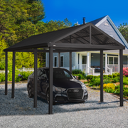 Sojag Samara Carport Gazebo Building Kit - 12 x 20 Feet - All Weather Design - Senior.com Carports