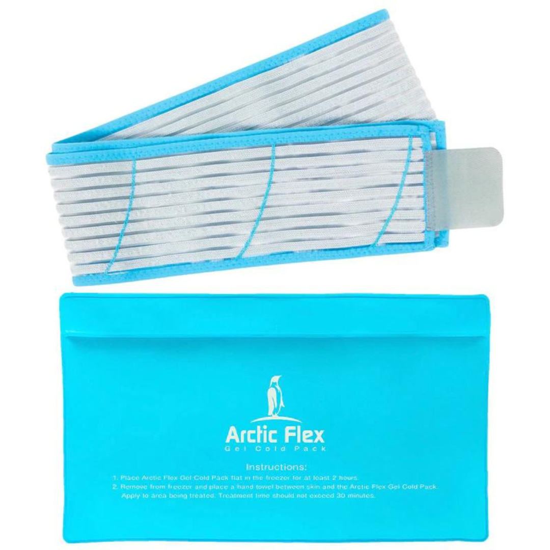 Vive Health Arctic Flex Compression Shoulder Ice Wrap with Flexible Ge
