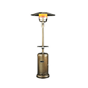 SUNHEAT Classic Umbrella Design Portable Propane Patio Heater with Drink Table - Senior.com Heaters & Fireplaces
