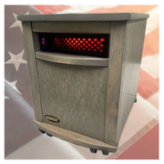Sunheat Amish Hand Crafted Wooden Infrared Home/Office Heaters - Senior.com Heaters & Fireplaces