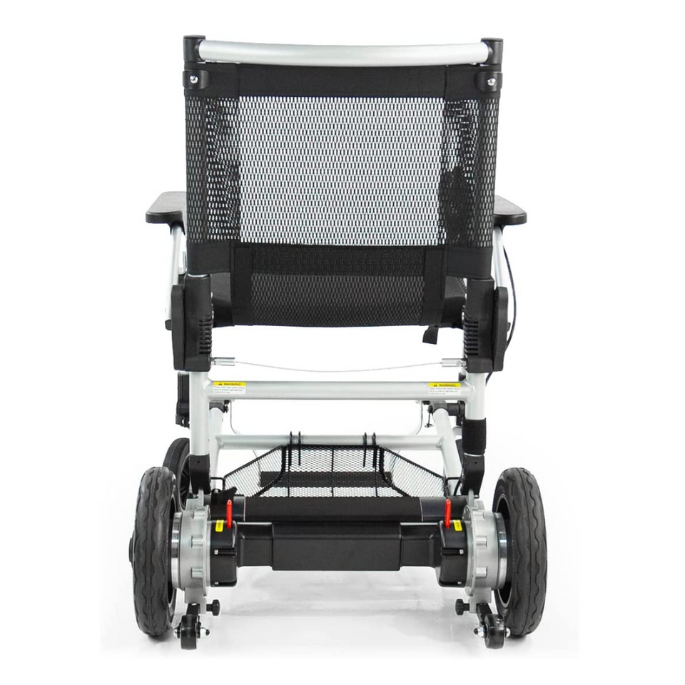 Journey Zoomer Chair Portable Lightweight Power Wheelchair Folds Flat