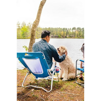 GCI Outdoor Bi-Fold Beach Chair - Lightweight with 4 Position Backrest - Senior.com Beach Chairs