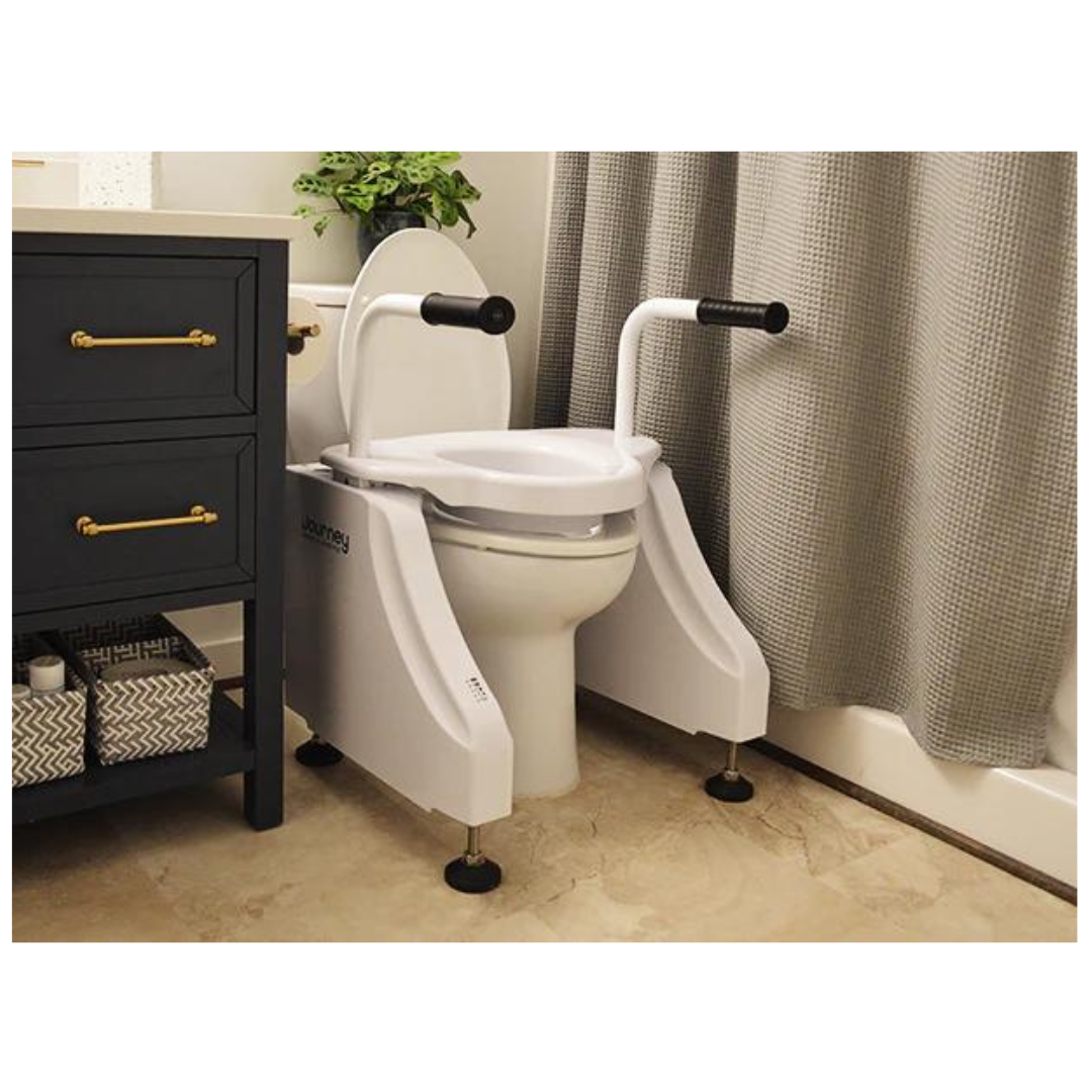 Journey Power Toilet Lift - Electronic Power Toilet Lift Assist - Senior.com Toilet Seat Risers