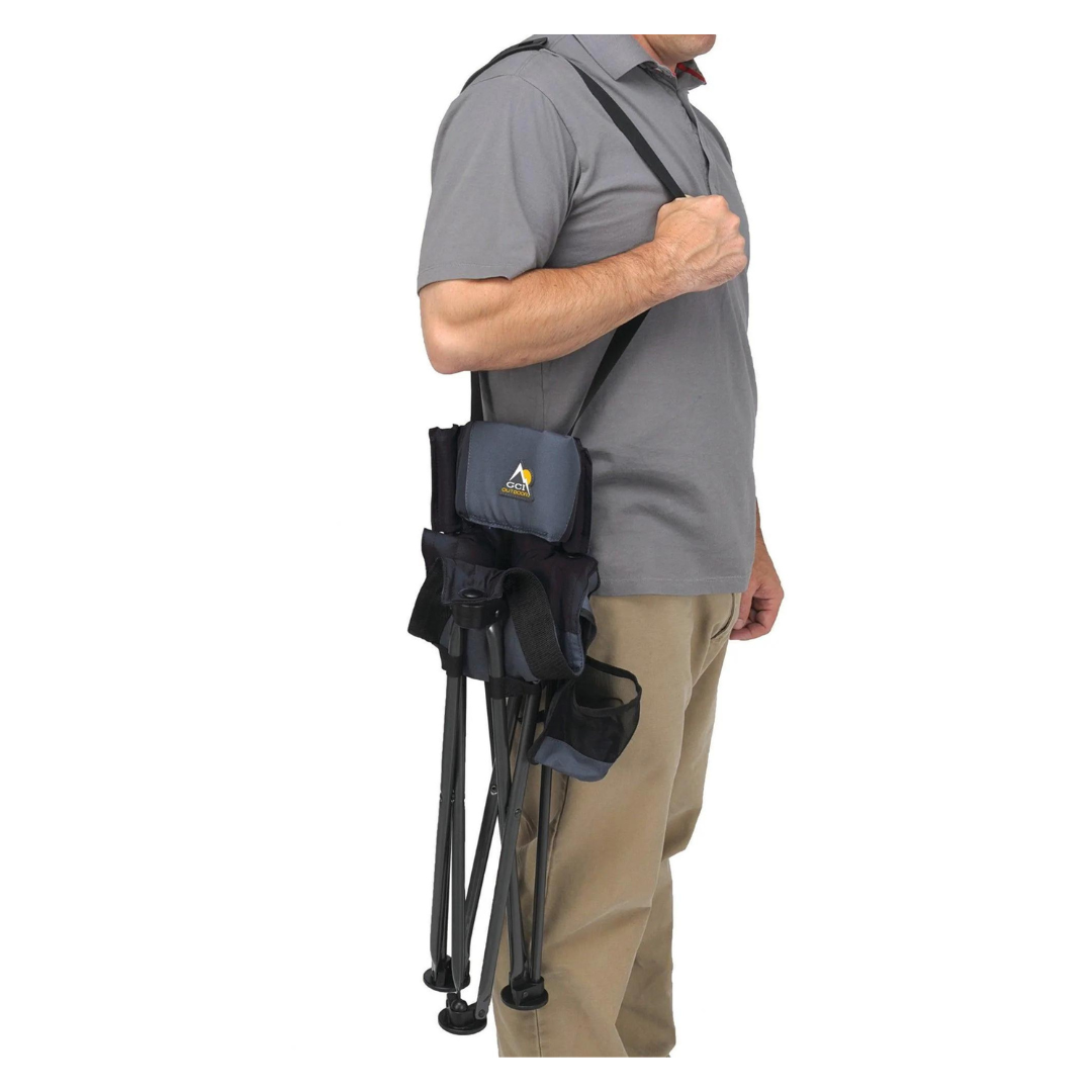 GCI Outdoor Quik E Seat Auto Folds For Quick Transportation