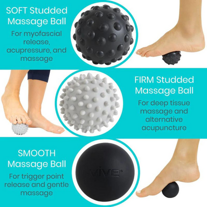 Vive Health Arctic Flex Hot & Cold Portable Massage Set - Senior.com Massage Rollers