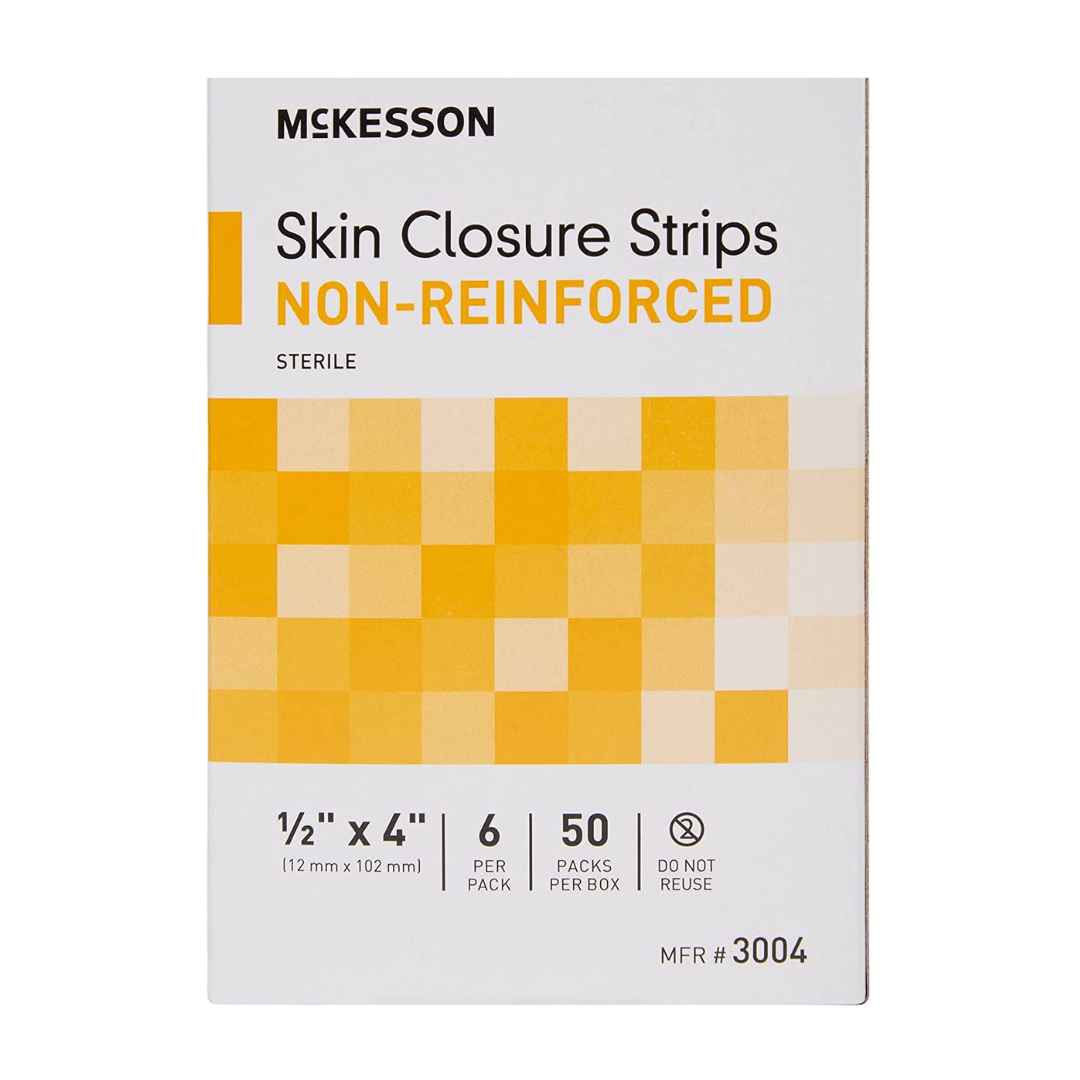 McKesson Skin Closure Strips - Sterile Non-Reinforced - Senior.com Bandages