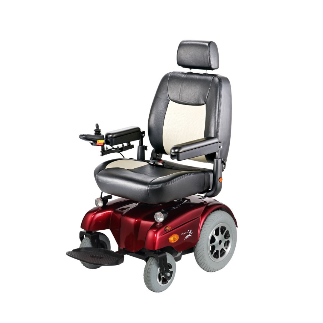 Merits Health Gemini RWD Power WheelChair with Optional Power Seat Lift - Senior.com Power Chairs