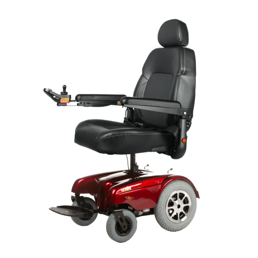 Merits Health Gemini RWD Power WheelChair with Optional Power Seat Lift - Senior.com Power Chairs