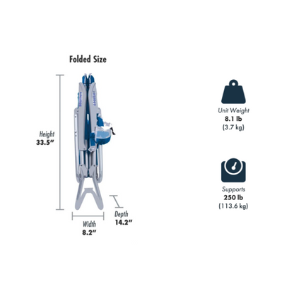 GCI Outdoor Bi-Fold Beach Chair - Lightweight with 4 Position Backrest - Senior.com Beach Chairs