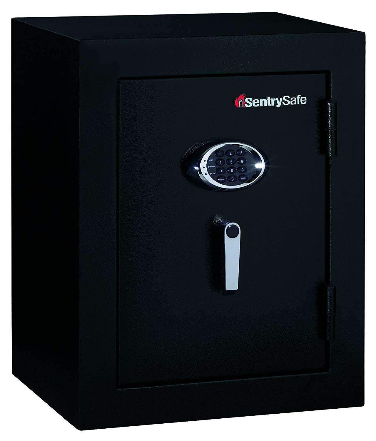 Sentry Safes Executive Business Fire/Water Proof Electronic Keypad Safe - Senior.com Security Safes