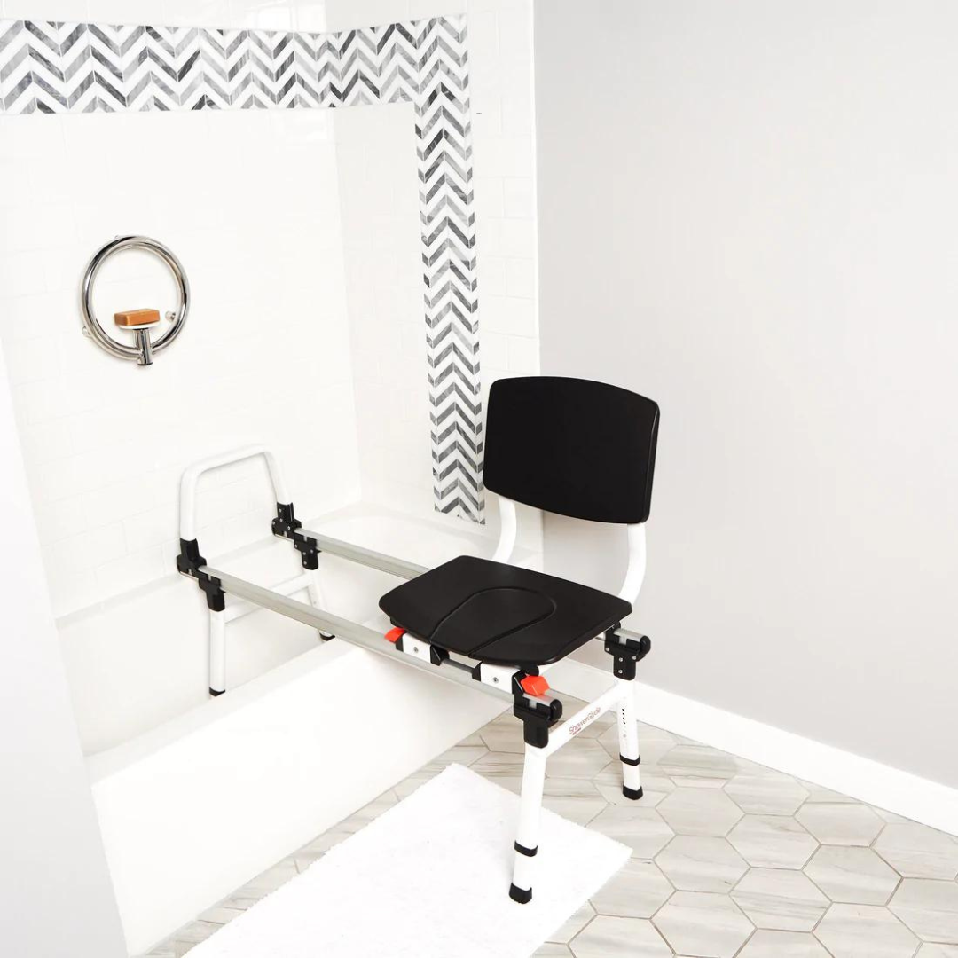 ShowerGlyde SG1 Sliding Transfer Shower Bench by Solution Based Co