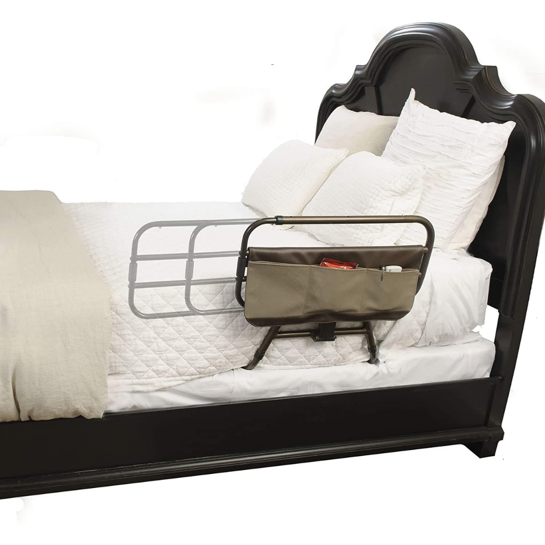 Signature Life Sleep Safe Home Bed Telescoping Safety Rail - Senior.com Bed Rails
