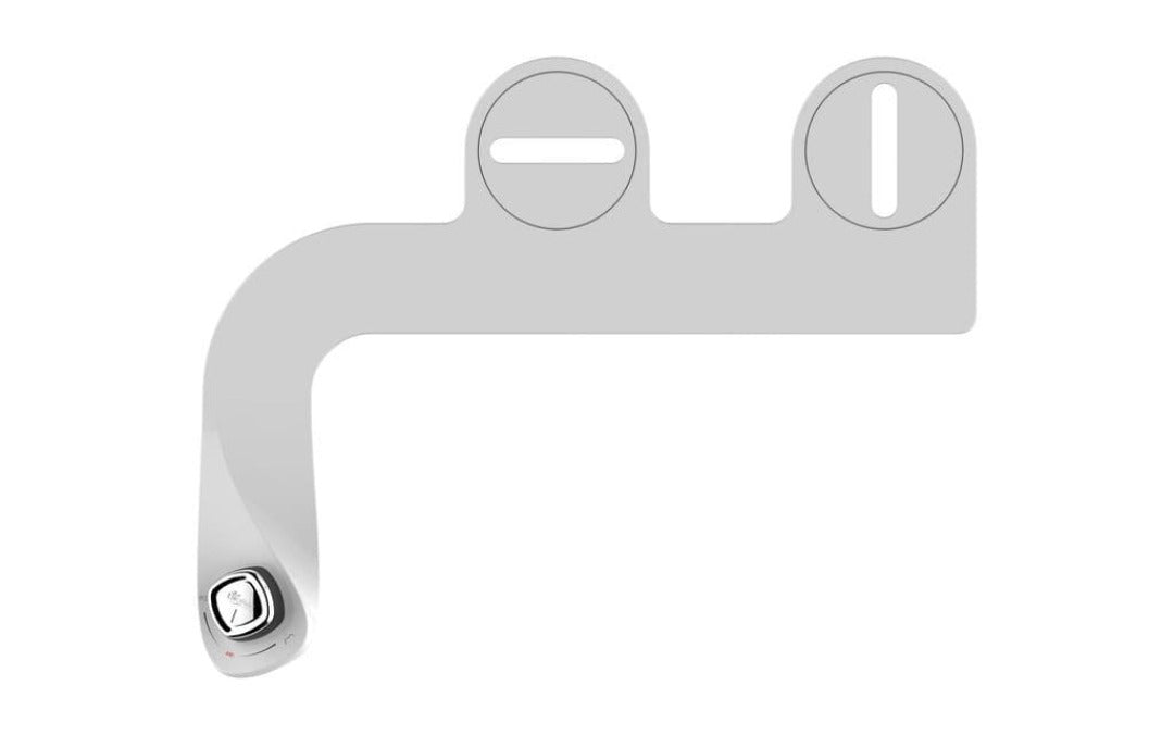 Bio Bidet SlimEdge Simple Bidet Toilet Attachment - Dual Nozzle Fresh Water Spray - Senior.com Bidets