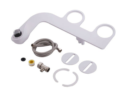 Bio Bidet SlimEdge Simple Bidet Toilet Attachment - Dual Nozzle Fresh Water Spray - Senior.com Bidets