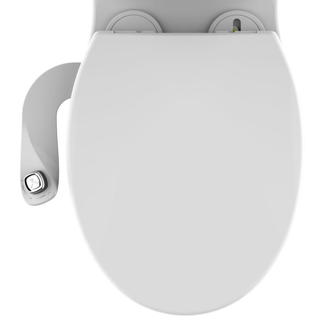 Bio Bidet SlimEdge Simple Bidet Toilet Attachment - Dual Nozzle Fresh Water Spray - Senior.com Bidets