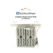 Stabilizerd Steps Walker with Stabilizer Rubber Glide Pads - Senior.com walkers