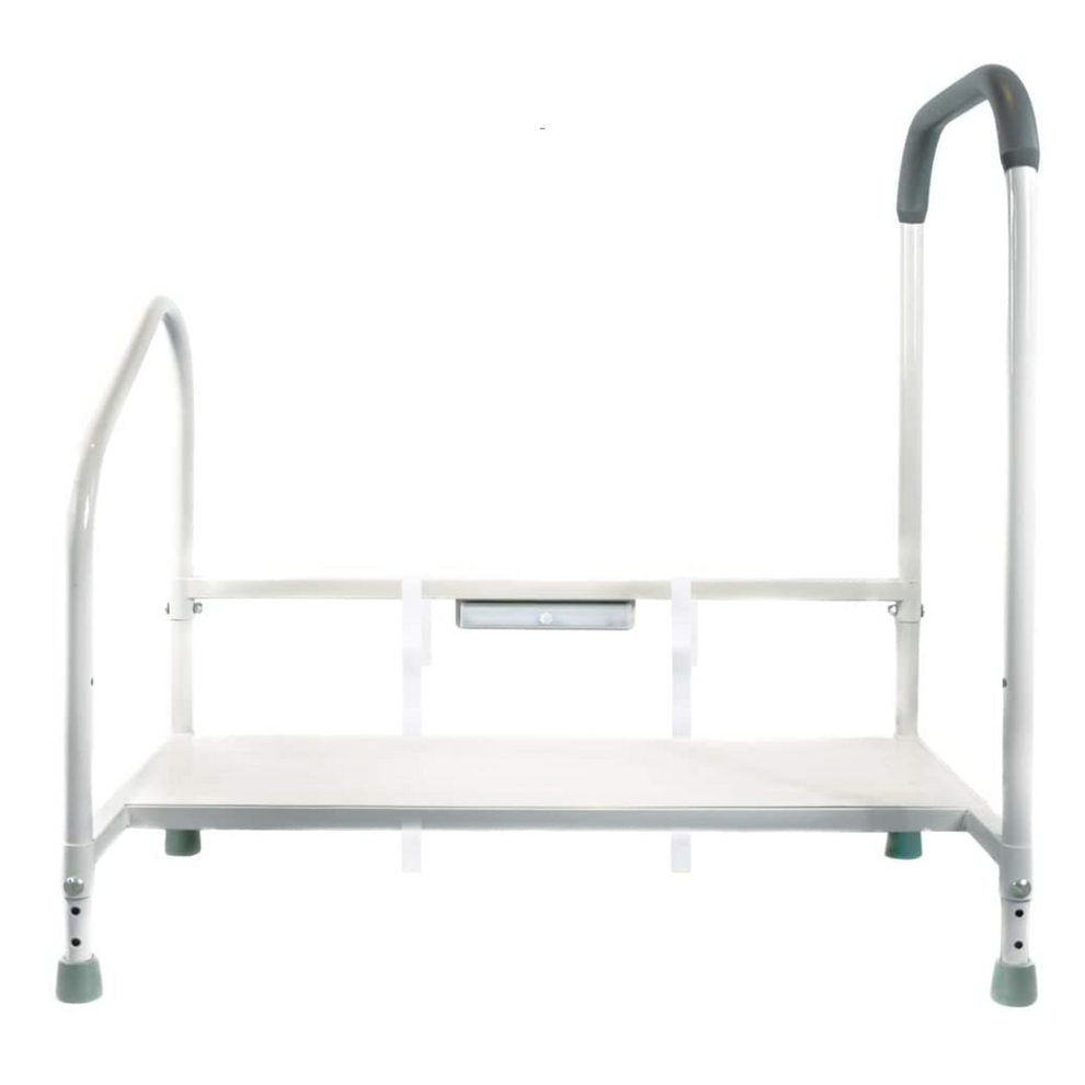 Step2Health Step2Bed XL bedside platform with padded handrails