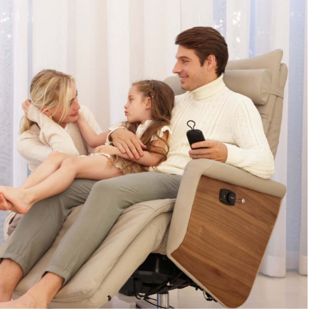 Svago SV500 Swivel Dual Power Infinite Position Zero Gravity Recliner Chair with Heat and Air Massage - Senior.com Arm Chairs, Recliners & Sleeper Chairs