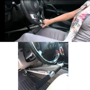 Freedom Staff 2.0 Handicap Driving Hand Controls – Upgraded Version with Steering Knob - Senior.com Daily Living Aids