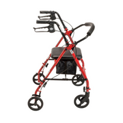 Drive Medical Folding Steel Rollator with 6” Wheels - Senior.com Rollators