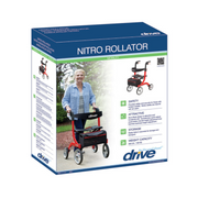 Drive Medical Nitro Aluminum Lightweight Foldable Rollators - Senior.com Rollators