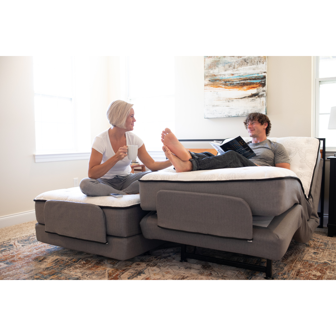 Flexabed Premier Fully Adjustable Electric Bed Frames with Voice Control - Senior.com beds