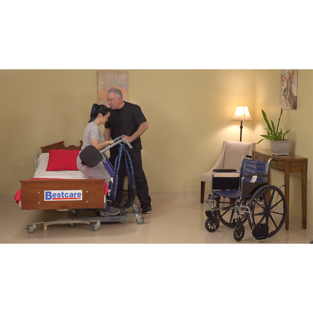 Bestcare Premier Sit-To-Stand Patient Lift Transferring Aid - Senior.com Patient Lifts