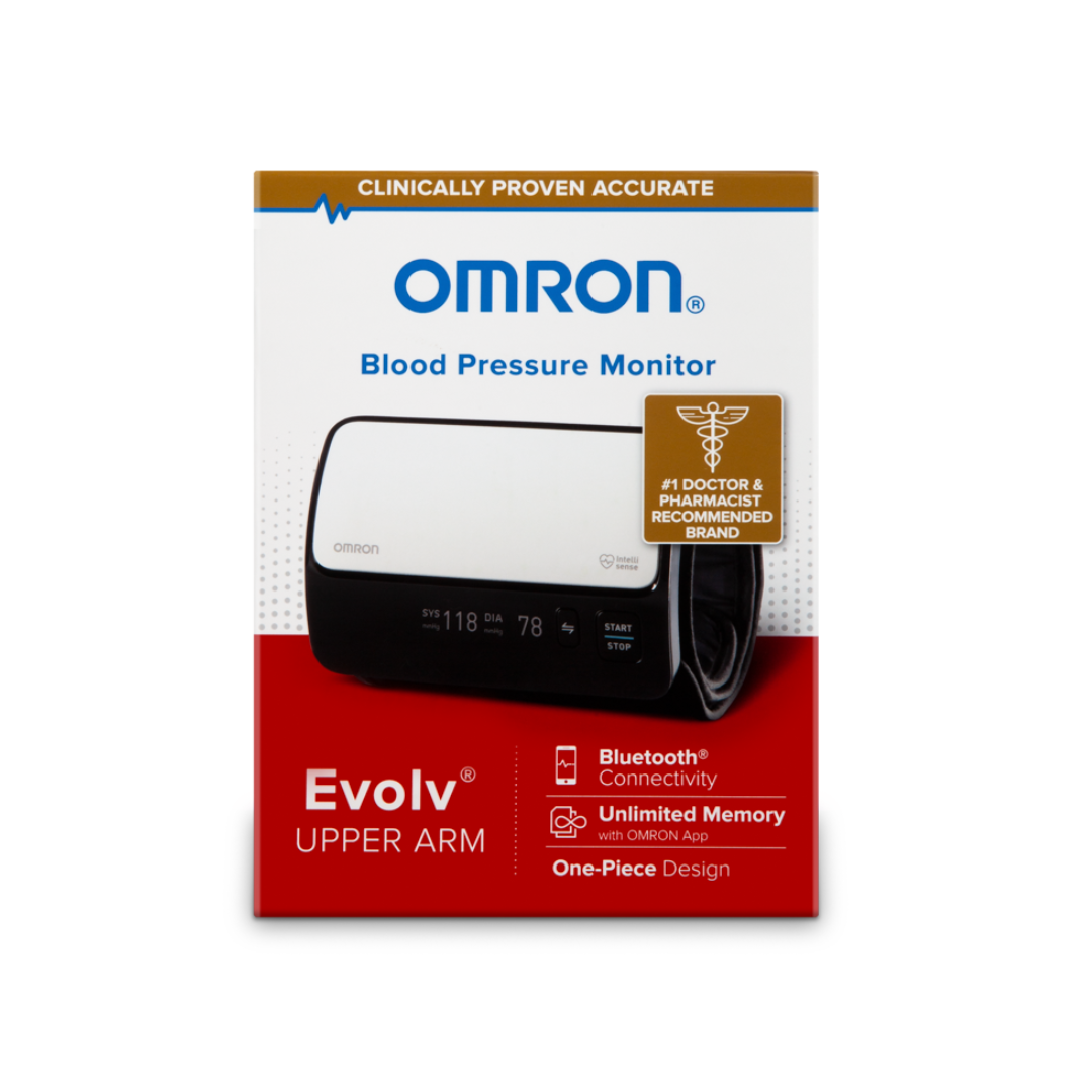 Omron Evolv® Wireless Upper Arm Blood Pressure Monitor - Senior.com Blood Pressure Monitors