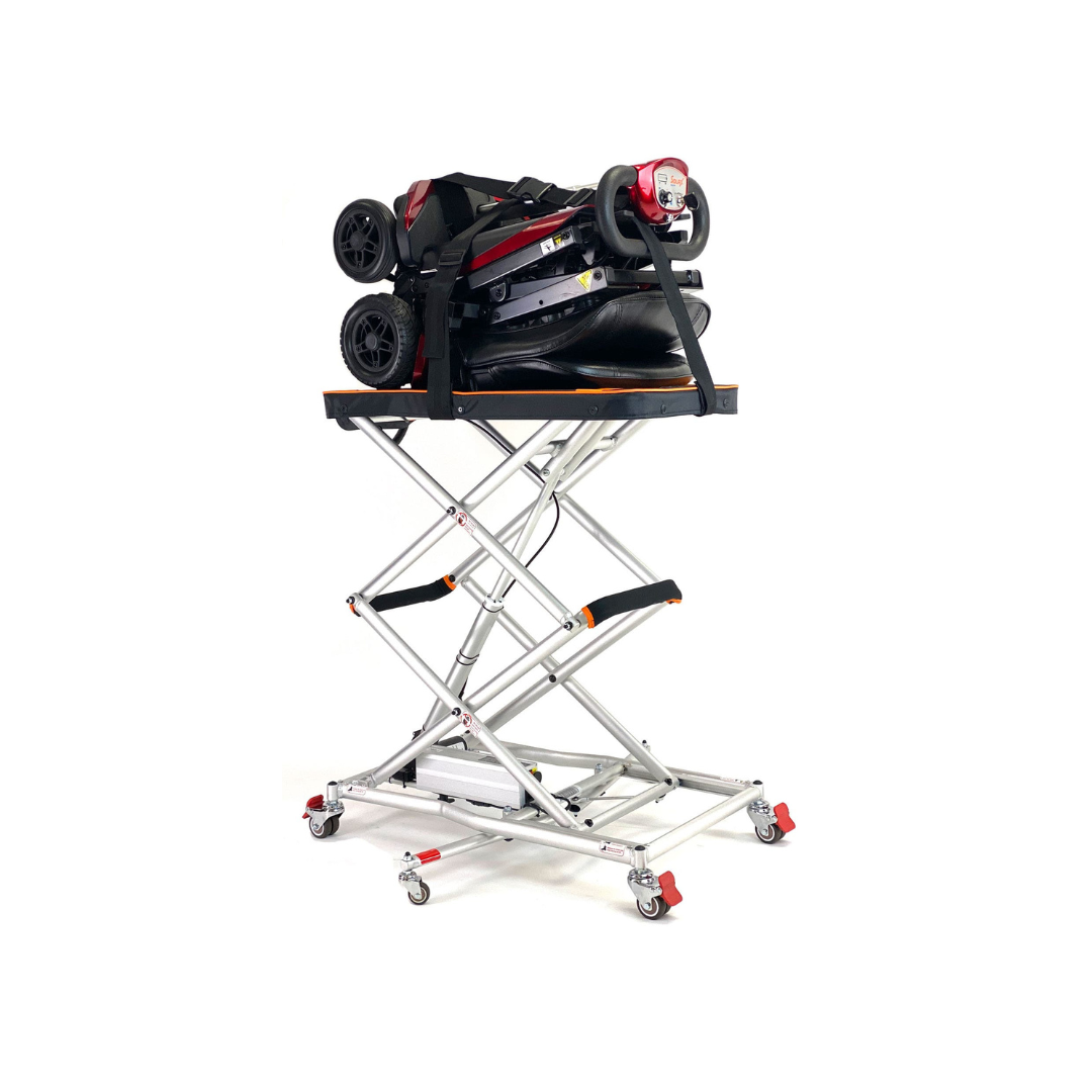 GoLite Portable Lightweight Mobility Mini Lift - Fits in the Trunk, Hatch or Backseat - Senior.com Scooter Lifts